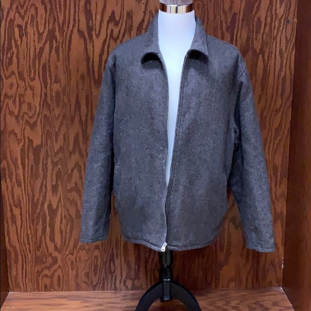 Gap Zipper Wool OverCoat - Picture 1 of 12